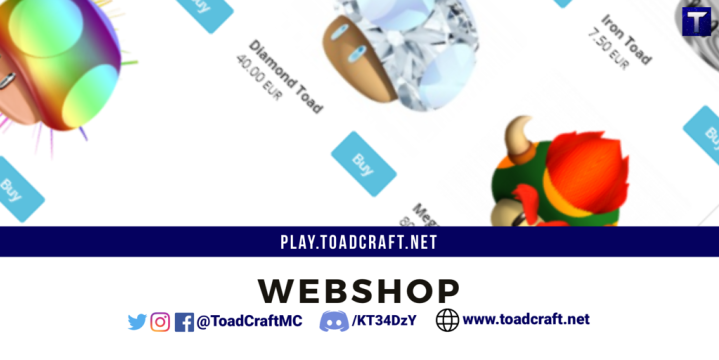 ToadCraftMC's tweet image. Zojuist is er een giveaway van start gegaan op onze Instagram! Zorg dat je erbij bent!

Instagram: instagram.com/toadcraftmc/