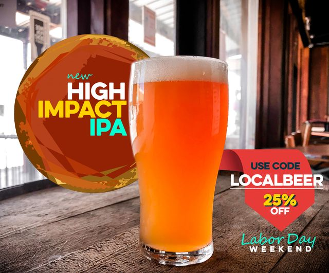 NEIPAs are lush and tropical and soft, and Northwest IPAs are crisp and grapefruity/piney... put them together and you get our new IPA, HIGH IMPACT (7.2% ABV, 83 IBU). #nmbeer #CraftBeer #SeekTheSeal https://t.co/TcmZELTUwM