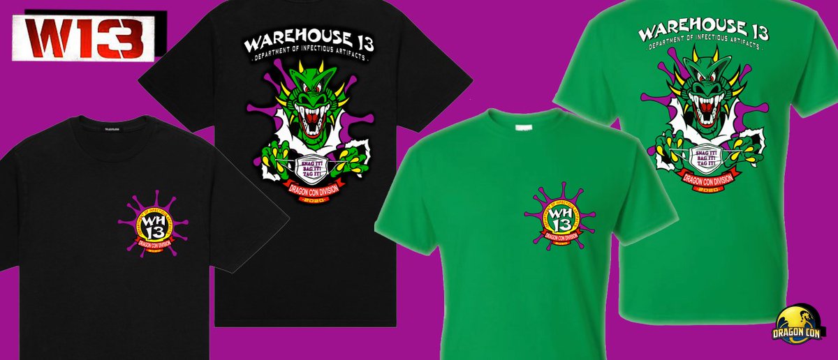 EddieMcClintock's tweet photo. TODAY'S THE LAST DAY...!!!
...to get your 2020 #WAREHOUSE13 "Dept. of Infectious Artifacts" (#DRAGONCON DIVISION) t-shirts & posters.
https://t.co/YzXh6CZsdb
#DragonConGoesVirtual https://t.co/hUz6RDAj8S