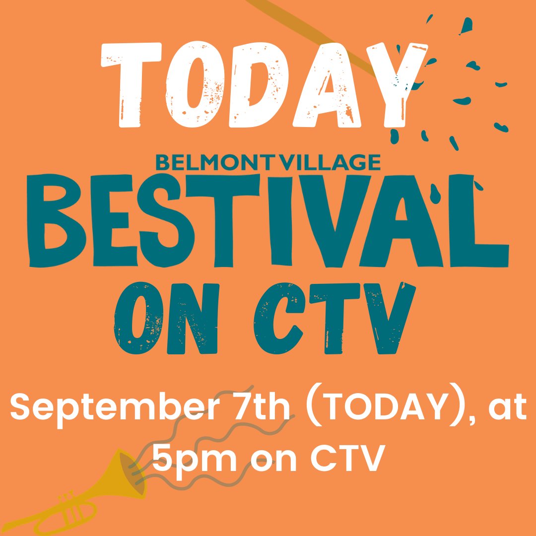 TODAY IS THE DAY!

Tonight at 5pm, Bestival will be premiering on CTV! There's only a few hours left, and we're getting super excited!

Share how you are celebrating this year's virtual Bestival with the hashtag #BestivalOnCTV