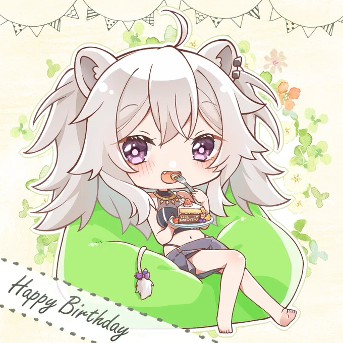 ししろん!お誕生日おめでとうございます!!
#獅白ぼたん
#ししらーと 