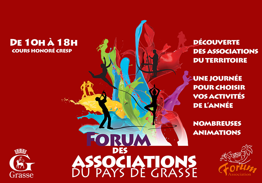 #CoopLaMeute sera présente au Forum des Associations de #Grasse06, samedi 12 septembre de 10h à 18h. Venez nous rencontrer !  #supermarché #Coopératif #CircuitsCourts #BioetLocal #FoodCoop