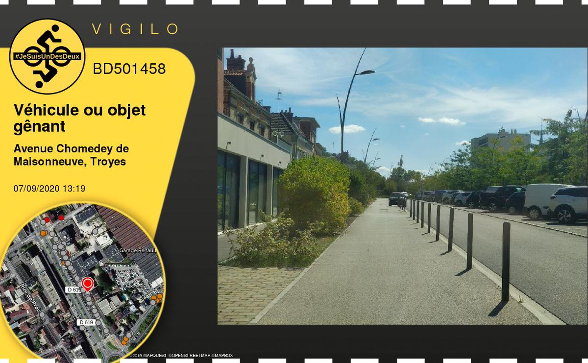 VigiloTroyes's tweet photo. #TCM_BD501458 #Troyes
Voir sur la carte: https://t.co/uXdgIp4dwR https://t.co/Q84O5PX2wp