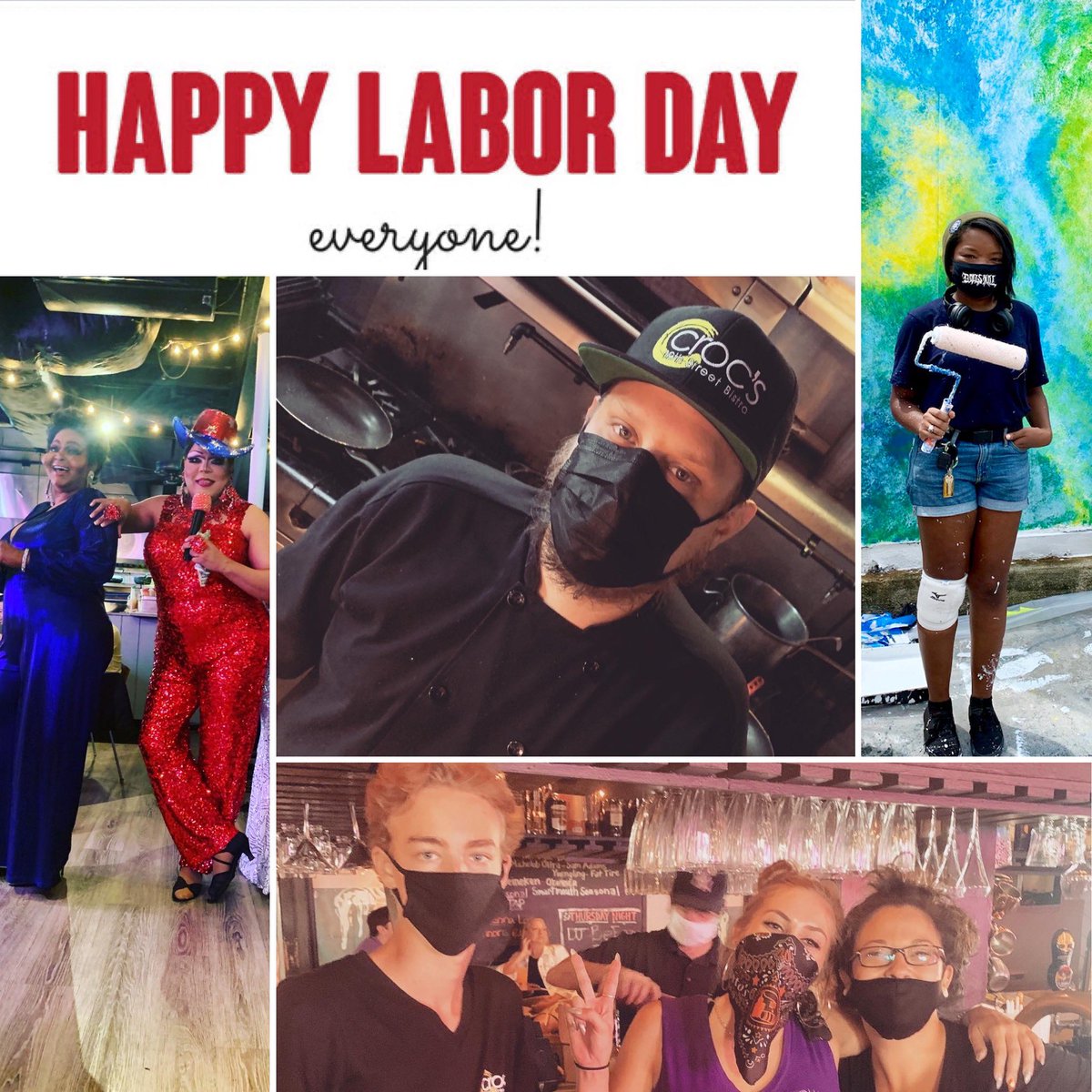 From our restaurant family to yours, Happy Labor Day everyone. Thanks for your hard work and support! 

‘It is only through labor and painful effort, by grim energy and resolute courage, that we move on to better things.’
  – Theodore Roosevelt