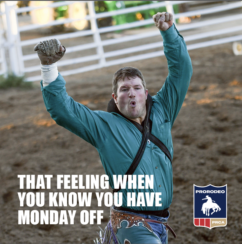 𝐇𝐀𝐏𝐏𝐘 𝐋𝐀𝐁𝐎𝐑 𝐃𝐀𝐘!!!
• • •
From your friends at <a href="/PRCA_ProRodeo/">PRCA ProRodeo</a> 
• • •
#WeAreProRodeo
