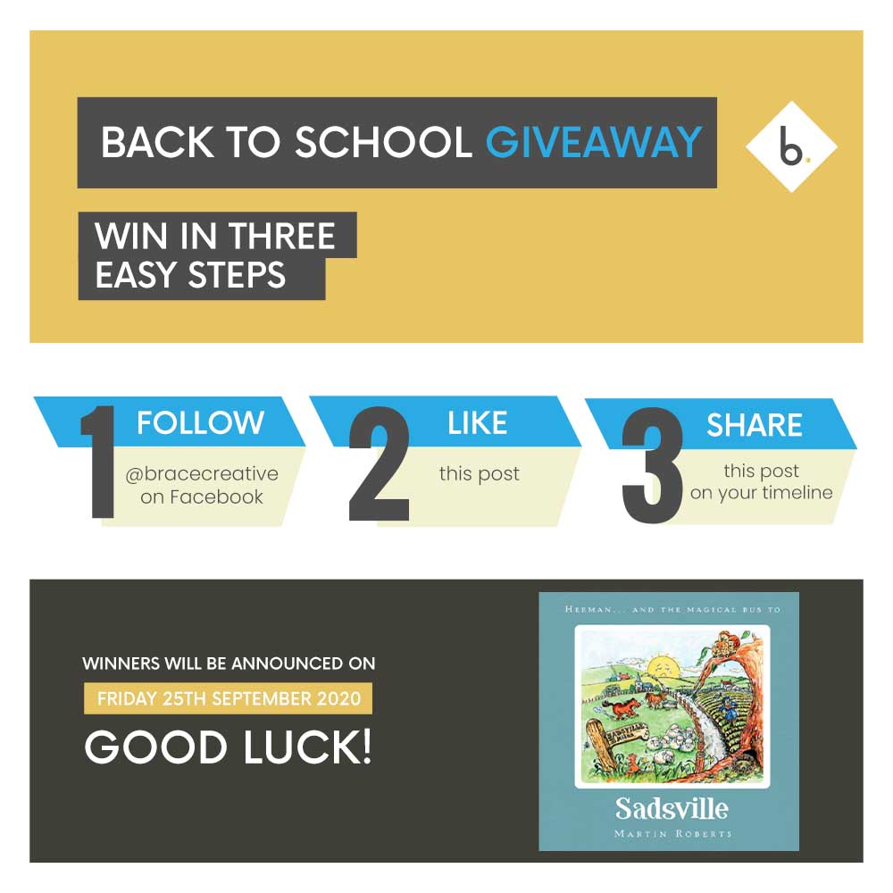 As a family-run business, we understand that children going back to school may be feeling a real mixture of emotions, which is why we have partnered with the Martin Roberts Foundation to offer 5 lucky winners the chance to win o ... brace.co.uk bit.ly/3lMxDo1