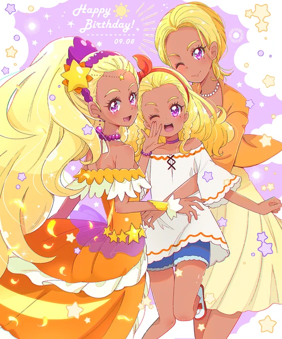 えれなさんお誕生日おめでとうございます☀
#天宮えれな生誕祭
#キュアソレイユ生誕祭 