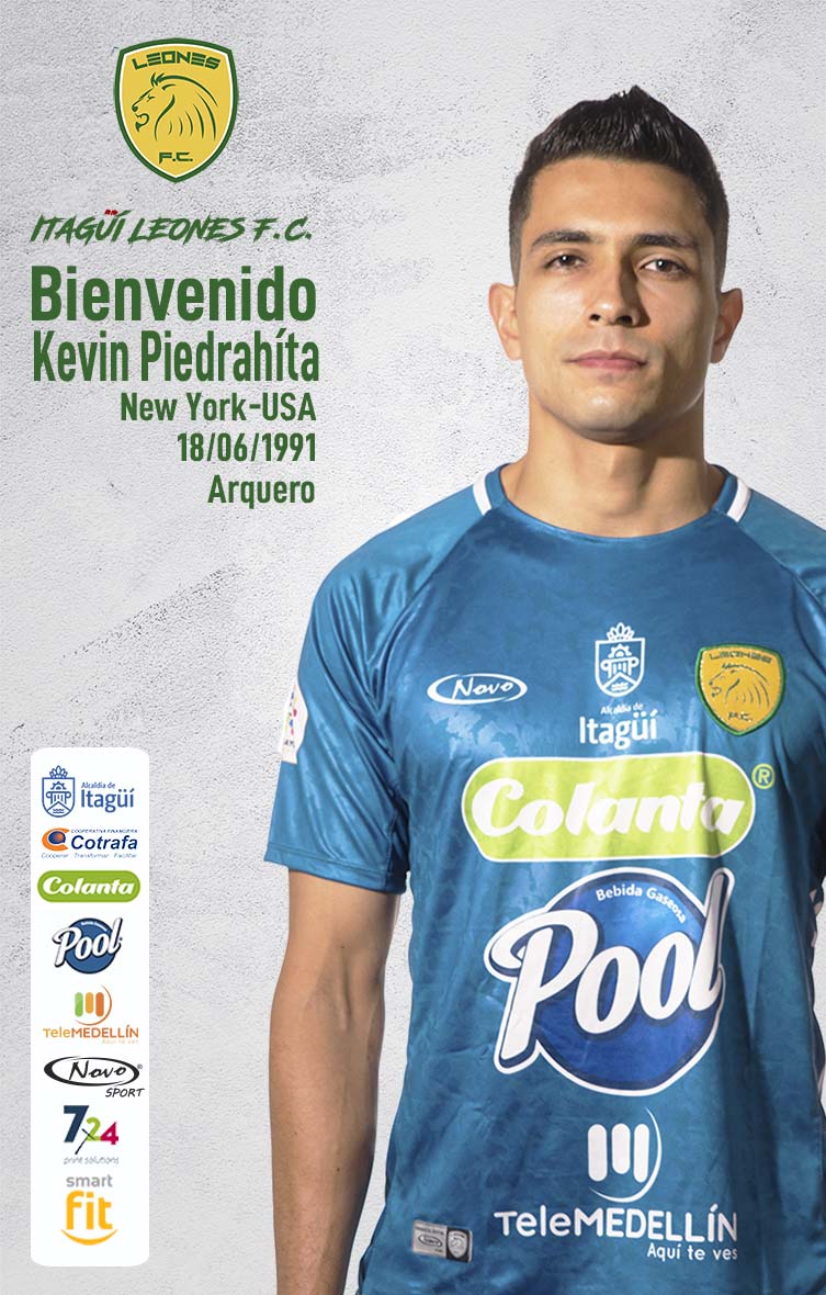 Leonesfutbolc's tweet photo. #AltasItsgüíLeonesFC
Damos la bienvenida Kevin W. Piedrahíta V. Llega a conformar el grupo de Arqueros a @Leonesfutbolc, para enfrentar el Torneo BetPlay-Dimayor-I 2020 segundo semestre.
#QuedateEnCasa #QueVuelvaElColor @AlcaldiaItagui. https://t.co/MzzgBexYaG