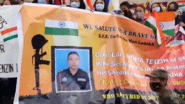 upasnashukla's tweet photo. #India honors its own while china hides it's casualties. #nyimatenzin of SFF given final farewell with 21-gun salute.
#SFF #IndianArmy #JaiHind https://t.co/n6L80BFLJ1