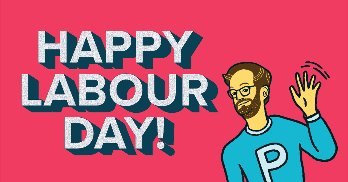 Proposify's tweet photo. Happy Labour Day from Proposify!

We're currently off enjoying the last long weekend of the summer. Essentially we're celebrating a holiday about work by not working.

See you on Tuesday, September 8th!

#longweekend #labourday #laborday #saas #proposify https://t.co/uKuLHpI9ns