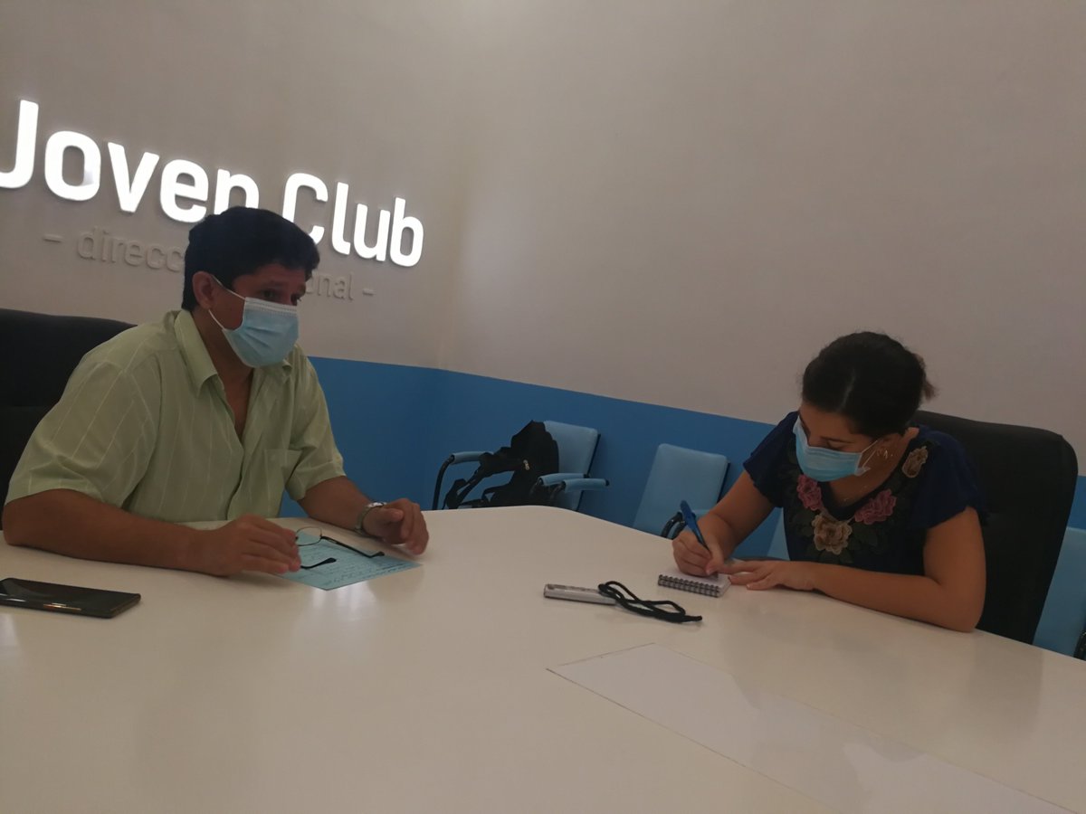 En entrevista para el periódico <a href="/jrebeldecu/">Juventud Rebelde</a> el director general de <a href="/JovenClubOfici1/">JovenClubOficial</a> Pablo Julio Pla <a href="/feria_pla/">Pablo Julio Pla Feria</a> detalla las proyecciones de trabajo de la entidad. #CubaInformatiza #JovenClubTeConecta