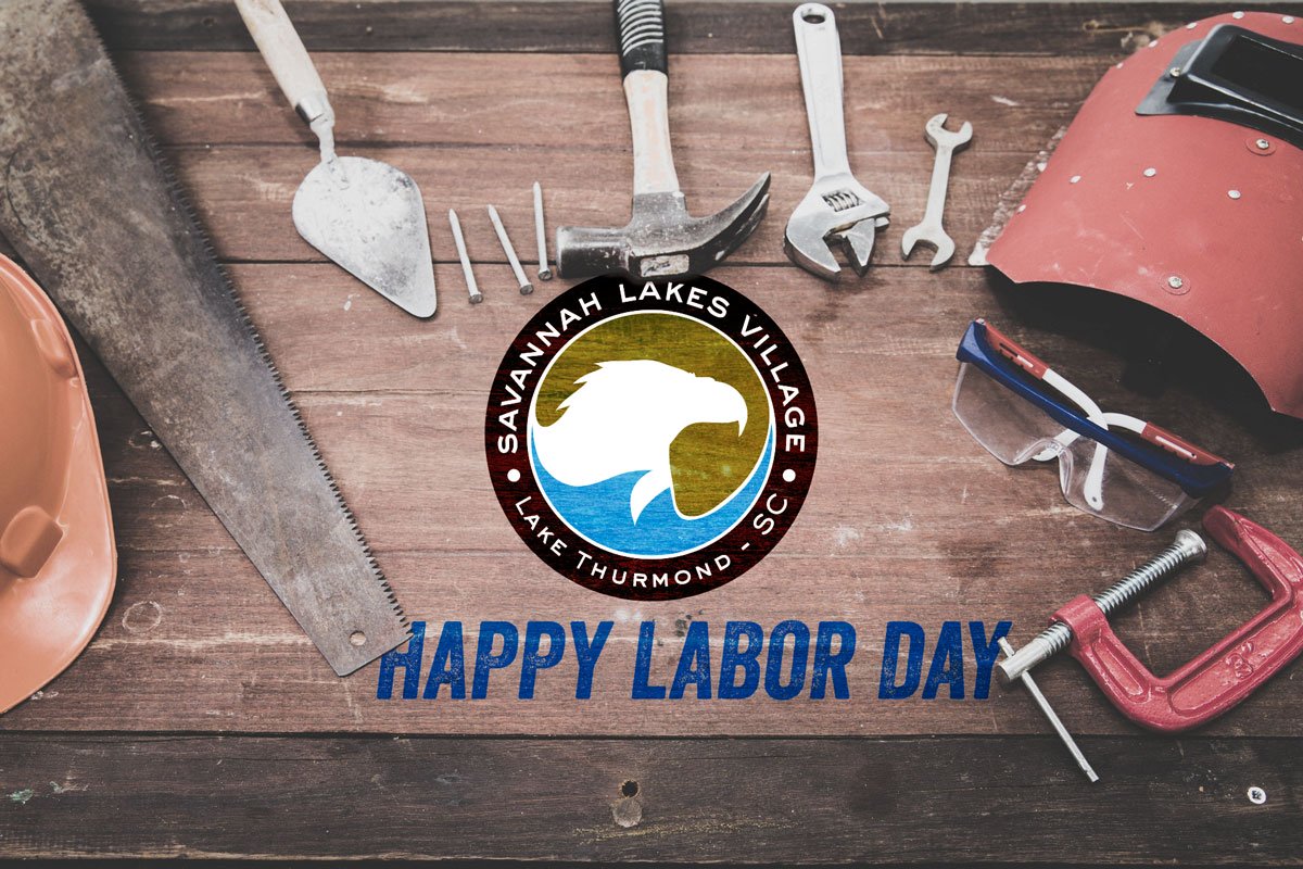 SavLakes's tweet photo. Labor Day means different things to different people, but we at Savannah Lakes Village salute all, whether enjoying the day off or continuing to serve on this holiday! https://t.co/XGwQXwgToa