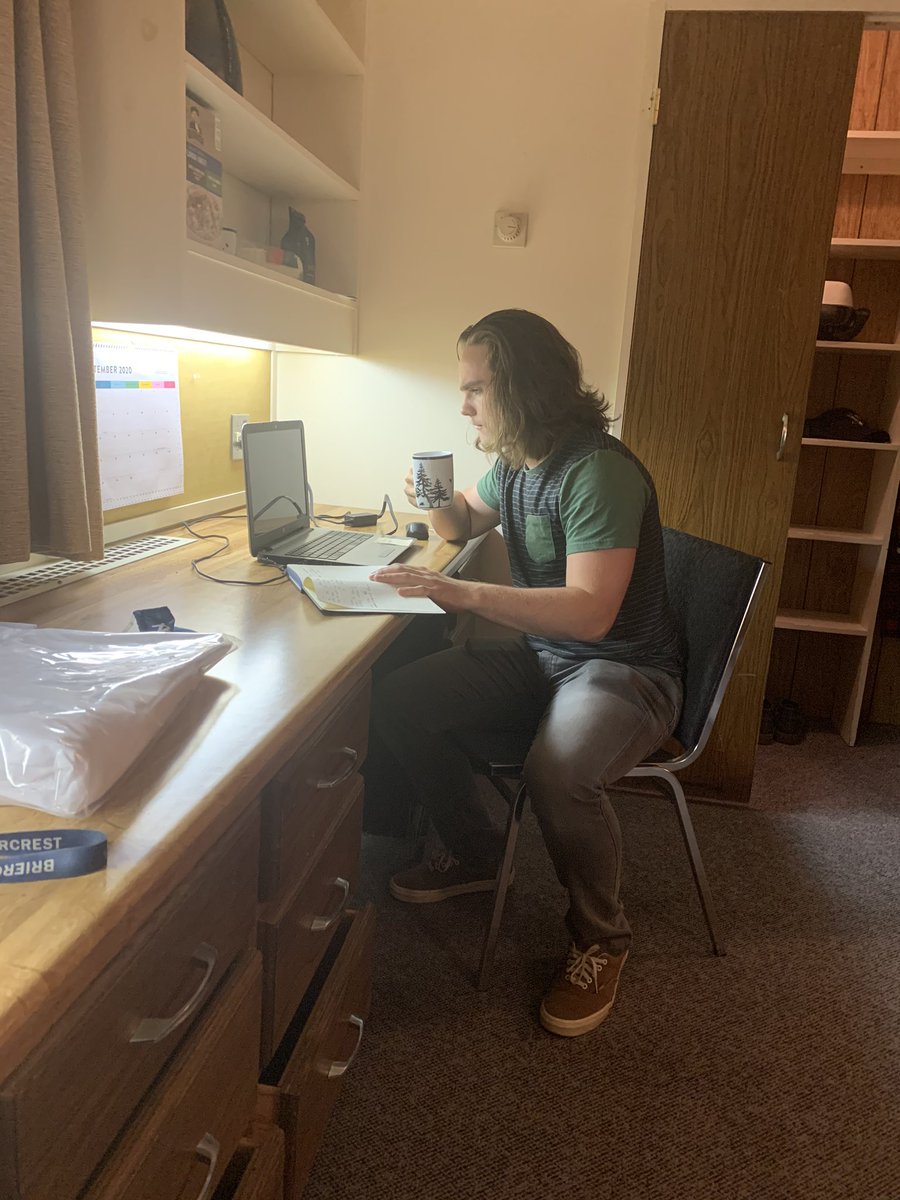 JamieRamer's tweet photo. Exciting day @Briercrest as students and athletes return to campus! Excited to for our son Brody who is one of these students this year as he moved into dorms! #freshman2020 https://t.co/3gilbhCyud