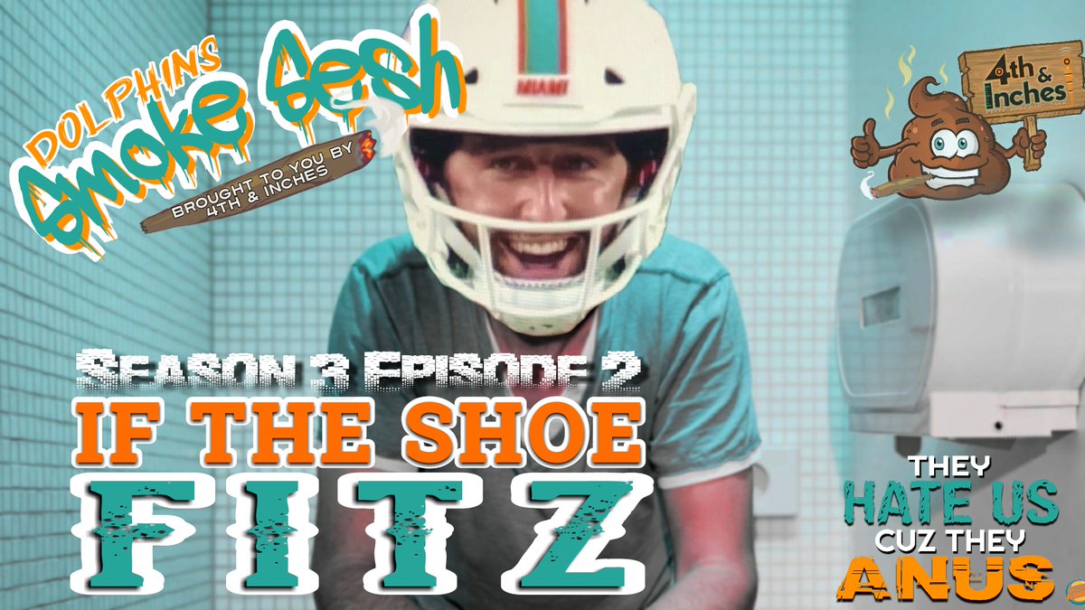 4thAndInchesNFL's tweet photo. NEW EPISODE!!
"If The Shoe Fitz"
Smoke Sesh S3E2

With Cannabis Kings:
@ToneOzMia &amp; @DolphinsRuleAll

LISTEN: https://t.co/9Ple9jXKi8 https://t.co/9fKSZUmgzb