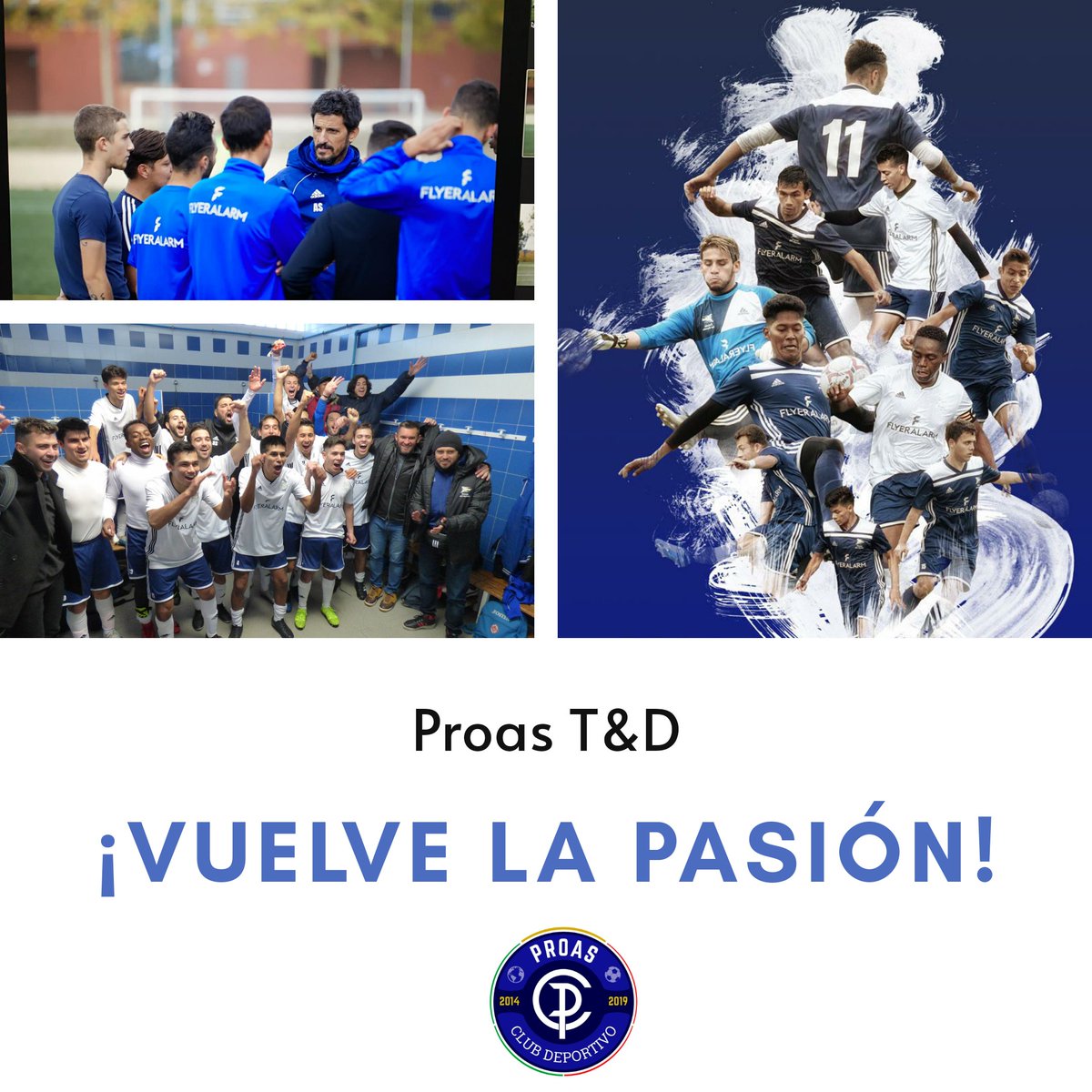 ⁣💥 CD PROAS 💥

¿Con ganas de que ruede el ⚽? ⁣⁣
⁣⁣
⌛⌛⌛⌛⁣⁣
⁣⁣
#️⃣ #SomosProas