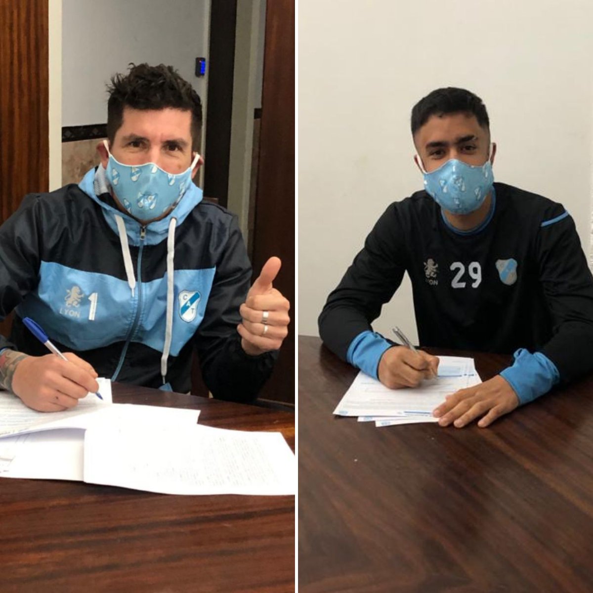 VavelTemperley's tweet photo. #Temperley | Federico Crivelli y Gastón Paredes, juvenil que todavía no sumó minutos en Primera, renovaron la extensión de sus contratos hasta diciembre de este año. https://t.co/z2ByK2gQKS