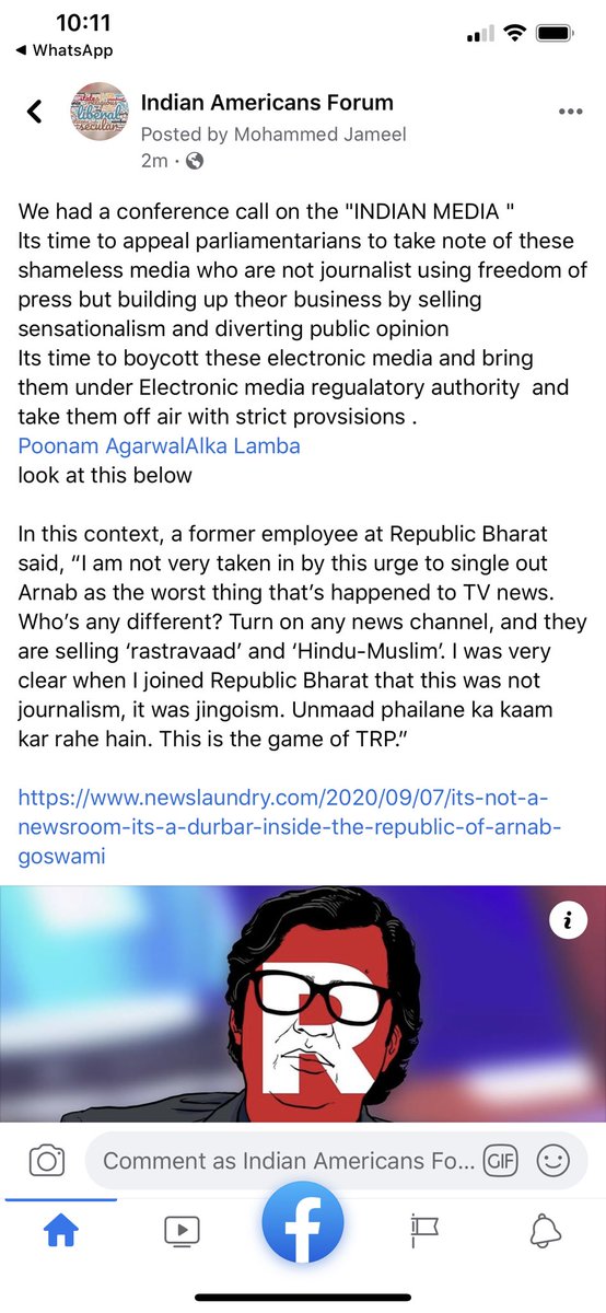 IAForumOfficial's tweet photo. We appeal @RahulGandhi  to bring in private members bill for "Electronic Media Regualatory Authority "to regulate this shameless electronic media who is diverting public opinion by sensationalism and promoting their business under the garb of freedom of press @LambaAlka https://t.co/vxSDK4YdQv