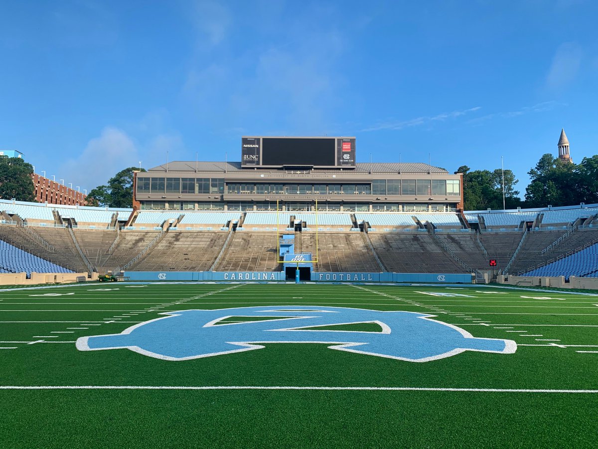 LeePaceTweet's tweet image. .@CoachMackBrown hates that Tar Heels won’t have fans in stands and will lose home-field advantage and makes appeal to powers-that-be to allow players’ parents at all schools in NC to attend games—wearing masks, social distanced. “Parents need to see their kids play,” he says.