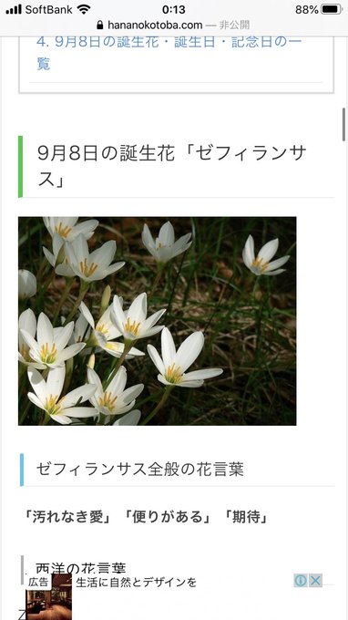 誕生花のtwitterイラスト検索結果