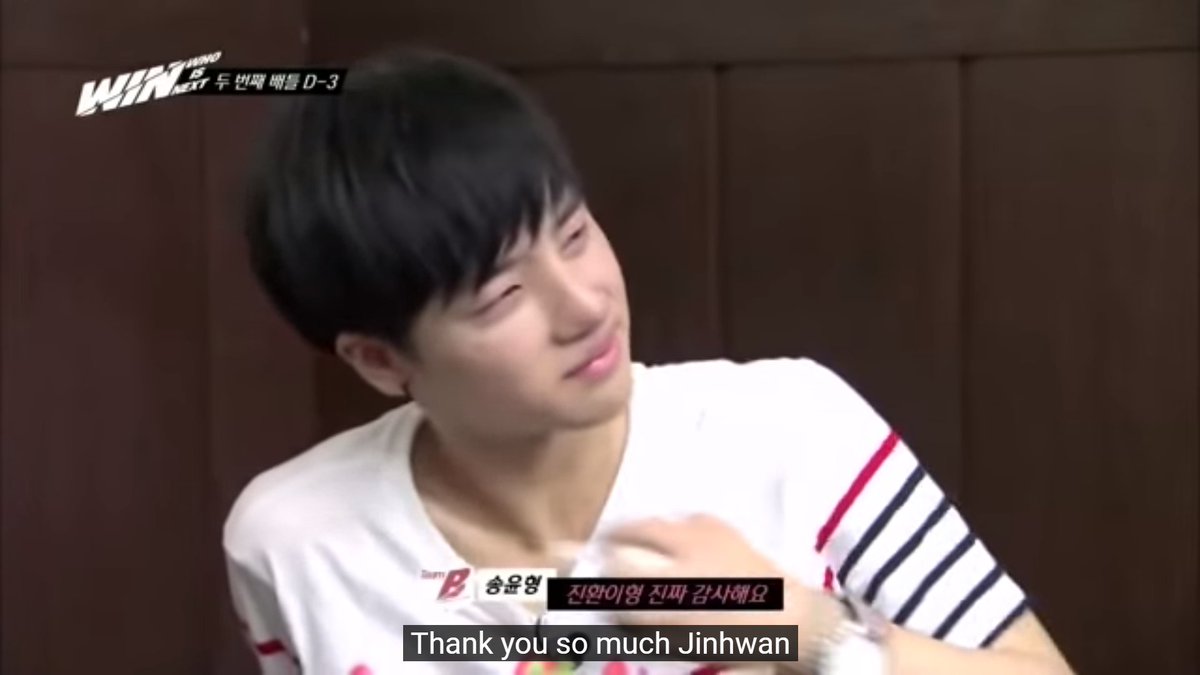 Jinhwan has an apologetic heart and the gravity of his apologies speaks truly of his unselfish nature. Even when he deserves what he receives, the first thought of his heart is: "What about my brothers? What is left for my brothers? What can I do for them?"