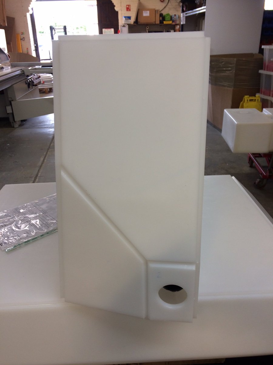 This black water tank has two hatches, see the stainless steel bolts ready to take the gasket, hatch lid, washers &amp; nuts.
#marinetanks #boatyards #boating #boat #boatyard #boatrepair #fueltanks #watertanks #wastetanks #fabrication #custombuild #GBmfg #ukmfg #boats #ukmanufacture