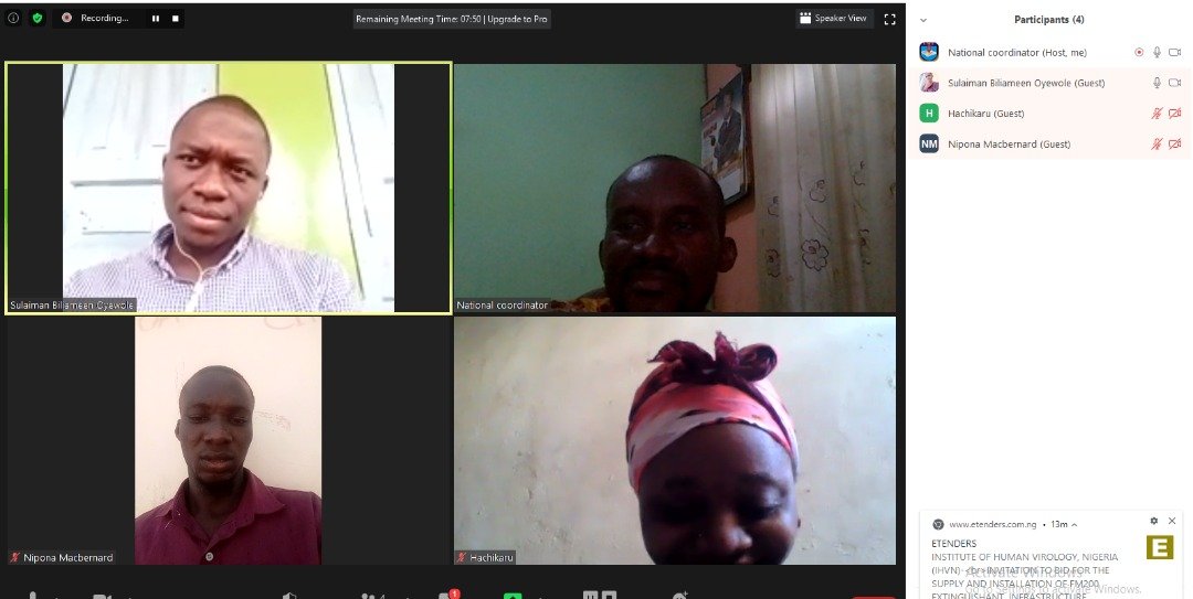 uniquemappers's tweet photo. @uniquemappers  today we launched #umtMappyMondayMapathon with 6 Unique Mappers Volunteers from different state in Nigeria to Map for people in Need in a weekly  #OSMFight @hotosm  @openstreetmap  @geoworldmedia  @weeklyOSM @VictorS60596921  @VictorEzugwu4 @RebeccaFirthy https://t.co/h76gmcOMkS