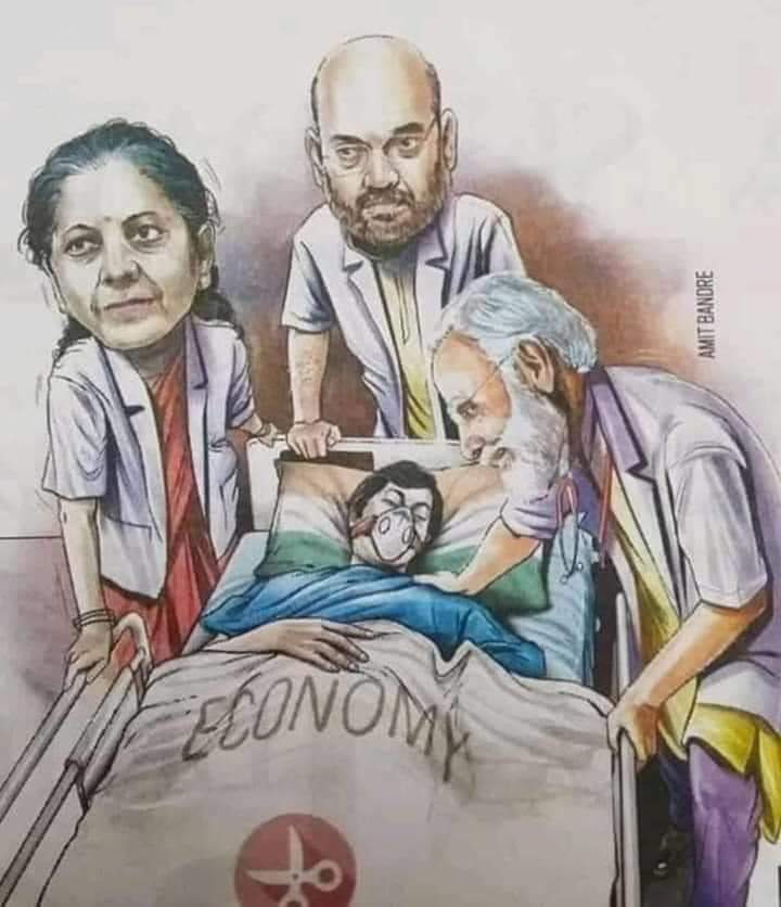 Sudharagunatha1's tweet photo. Instead of 15lakh deposit in all account

#MODIfied_Pandemic
Made 40 lakh cases =2nd place  

Unplanned Ministry
Dictatorship 
 
Unplanned lockdown
GDP @ -23.9%
#ModiHaiToMumkinHai
#BJPFailsIndia
#SpeakUpSSCRailwaysStudent 
Save India 🇮🇳
@srivatsayb
@RahulGandhi https://t.co/ASTALKwpvX