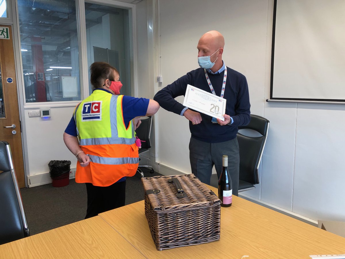 weareTCFM's tweet image. Congratulations to Lesley Haynes for her 20 Years of service! She has reached an important milestone at TCFM and RS Components. Thank you for the many years of service and dedication to our company.

#longservicerecognition #tcfm #thankyou #peoplefirstandforemost
