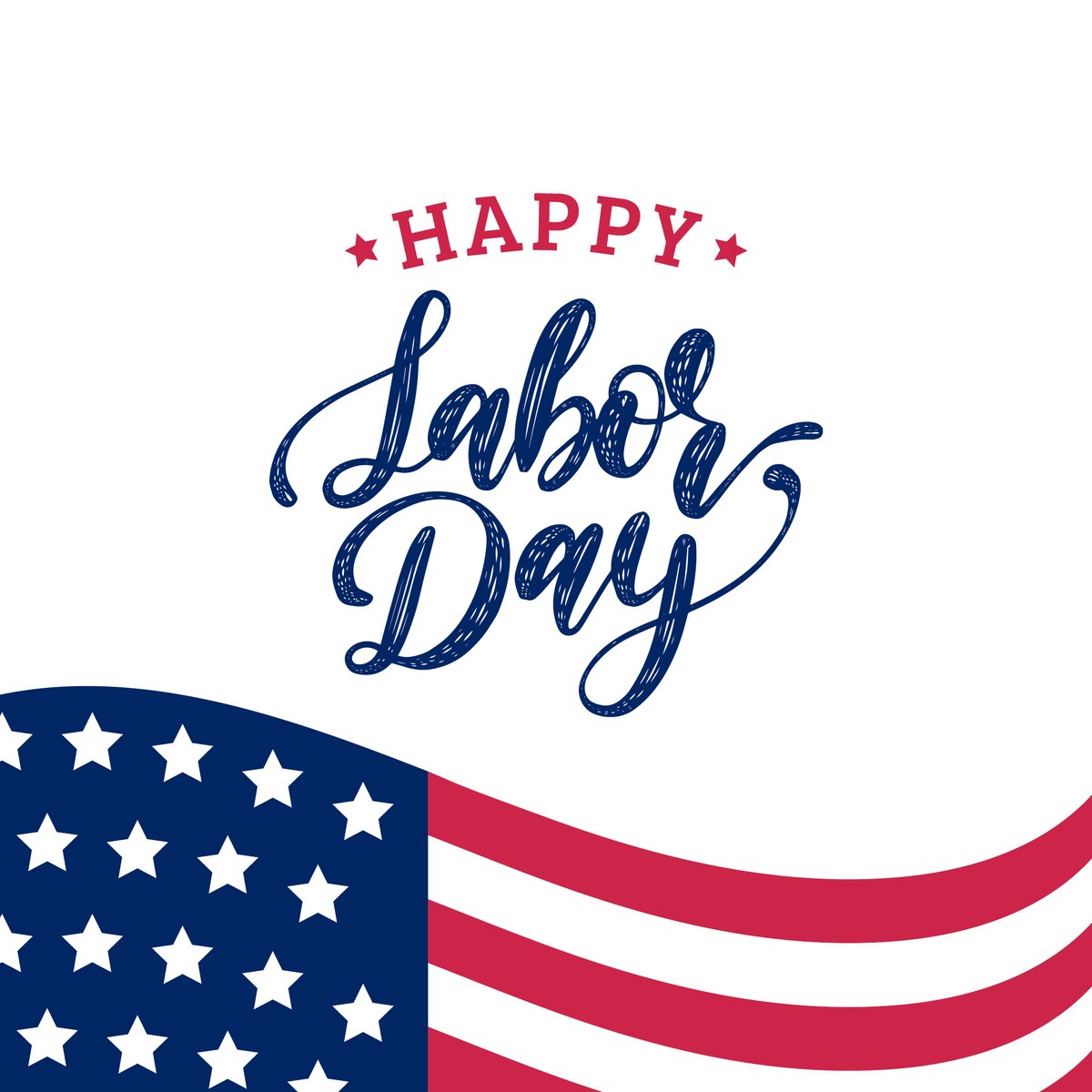 Happy #LaborDay! We hope you have a relaxing day off!
