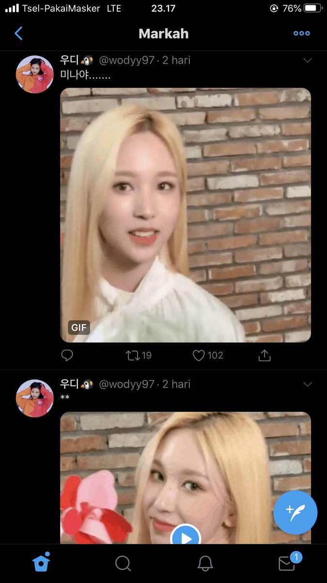 26. Myoui Mina.27.  @janerubaby 28. Ngeghosting orang termasuk sin kaga...29.
