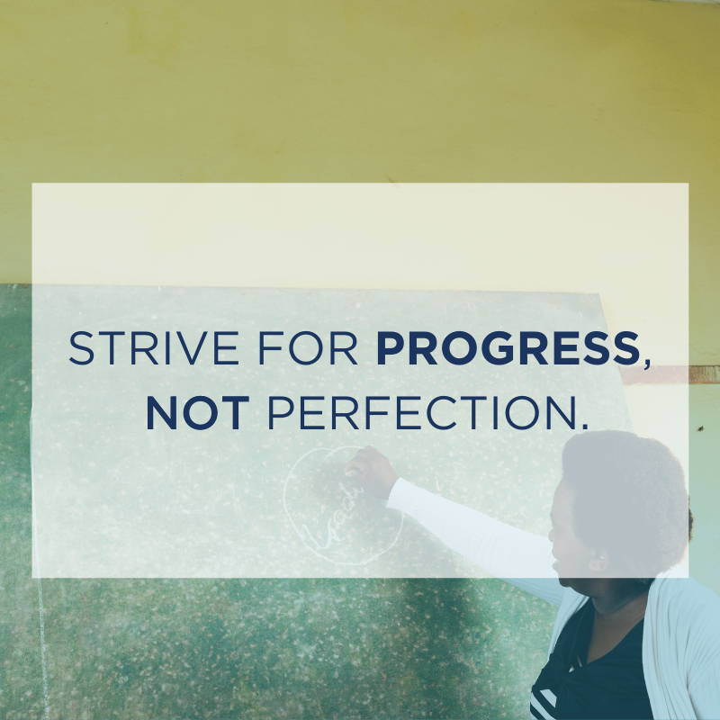 actfl's tweet photo. As we enter a new and difficult school year, be reminded that just as you do not ask for perfection from your students, you do not need to ask for perfection from yourself. #langchat #wlteach #education #mondaymotivation https://t.co/NAvfq19KfA