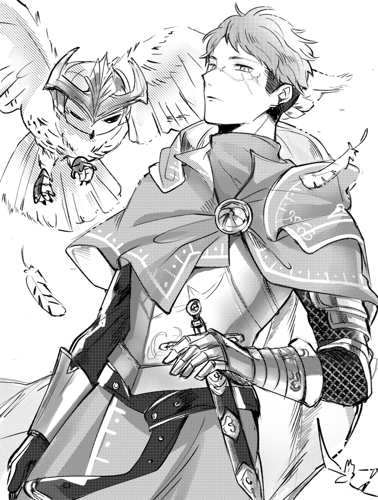 ?Eli new skin is so cool... 

I don't know what's beyond the mask so probably...uhm..
b..b..battle scar? ?? 