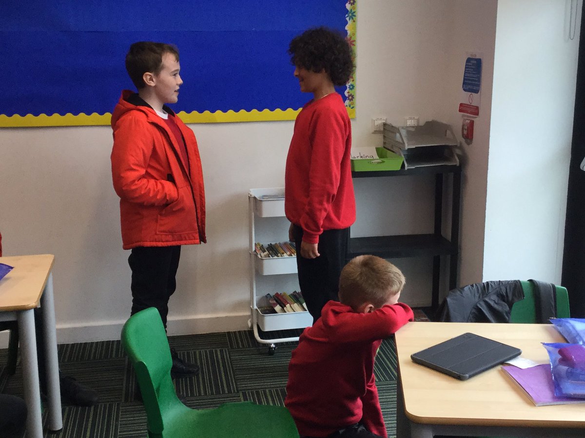 SchoolHillside1's tweet photo. Drama scenarios today in #P7L showing resilience. #ReconnectionPack @LeckieScotland https://t.co/dLzmLkJj6h