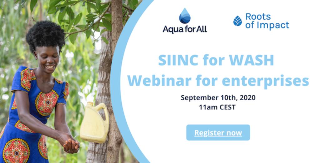 waterpact's tweet photo. Don't miss this opportunity! Find out whether your WaSH enterprise is eligible to receive premium payments for its social outcomes? 📣 WEBINAR: 10 September @AquaforAll @rootsofimpact https://t.co/B7xnGUtErp https://t.co/oKdA7NXX5R