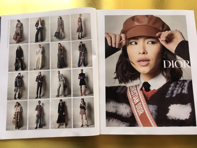 . @Dior has gone for the catalogue approach - featuring something we saw a lot of in last year's  @condenast  @voguemagazine  #SeptemberIssue and I'm sure we'll even see more of this year: CCD. Carefully Calibrated Diversity.  #VogueHope