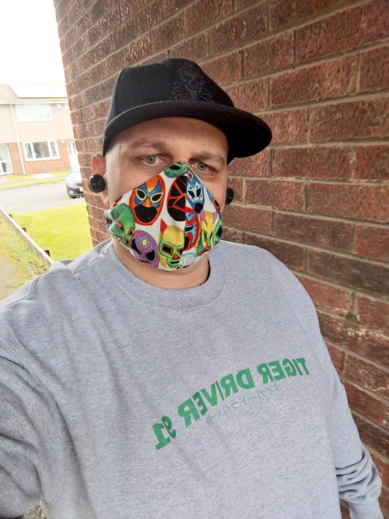 _MartinDean's tweet photo. @MechaShotei gotta love that #TigerDriver91 x @thecherryfox lucha mask x @suzuki_D_minoru @_PILEDRIVER_ cap. https://t.co/yYLYIiwIzv