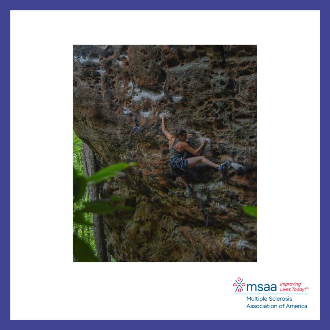 MSassociation's tweet photo. "As a person with MS, I find it comforting to meet others who have the same diagnosis as me. When I was first diagnosed, connecting with other people who had MS gave me hope for the future. I've come to terms with the reality of..." - Amanda Bastien, PT, DPT for #MSAA50 https://t.co/7xHTJpjoeo
