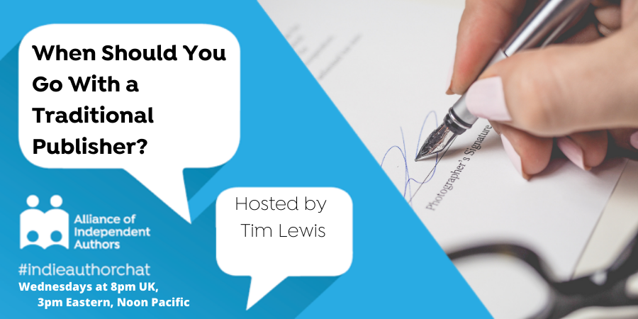 StonehamPress's tweet photo. On Wednesday at 8pm UK time, Noon Pacific and 3pm Eastern US on the #indieAuthorChat Twitter chat we are talking about When Should You Go With a Traditional Publisher? #writingCommunity #authorTips https://t.co/IAZJ1aolvu