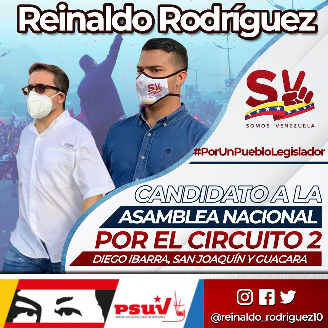 MSVCarabobo10's tweet photo. Vamos al rescate de la asamblea nacional y de la paz de nuestro pueblo junto a nuestro candidato @reinaldo_rodriguez10 

Este #6D gana el pueblo

@PartidoPSUV 

#juventudpalaasamblea
#7Sep #Carabobo
#FlexibilizaciónAmpliaYGeneral https://t.co/U2rz8cjmXB