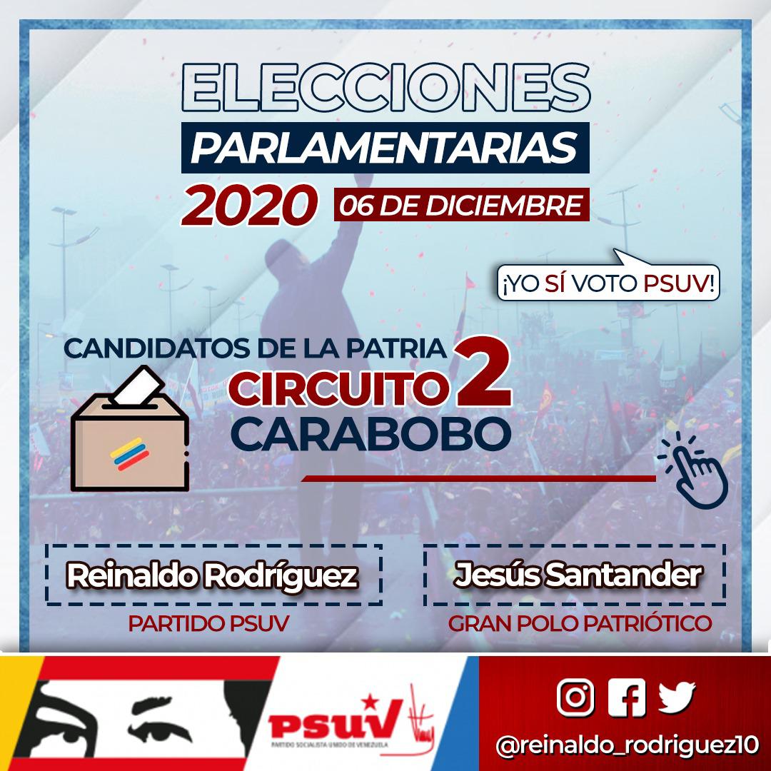 MSVCarabobo10's tweet photo. Vamos al rescate de la asamblea nacional y de la paz de nuestro pueblo junto a nuestro candidato @reinaldo_rodriguez10 

Este #6D gana el pueblo

@PartidoPSUV 

#juventudpalaasamblea
#7Sep #Carabobo
#FlexibilizaciónAmpliaYGeneral https://t.co/U2rz8cjmXB