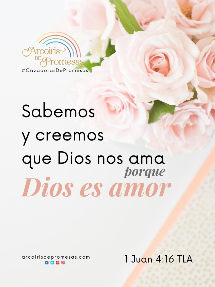 Arcoiris De Promesas Una Cosa Es Saber Que Dios Nos Ama Y Otra Diferente Es Creerlo Felizdia T Co Dhhkx4b8ok Twitter