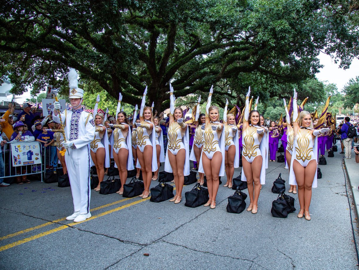 LSUGoldenGirls's tweet photo. Happy Labor Day, Tiger fans! ✨ https://t.co/JbgJcJ53Mj