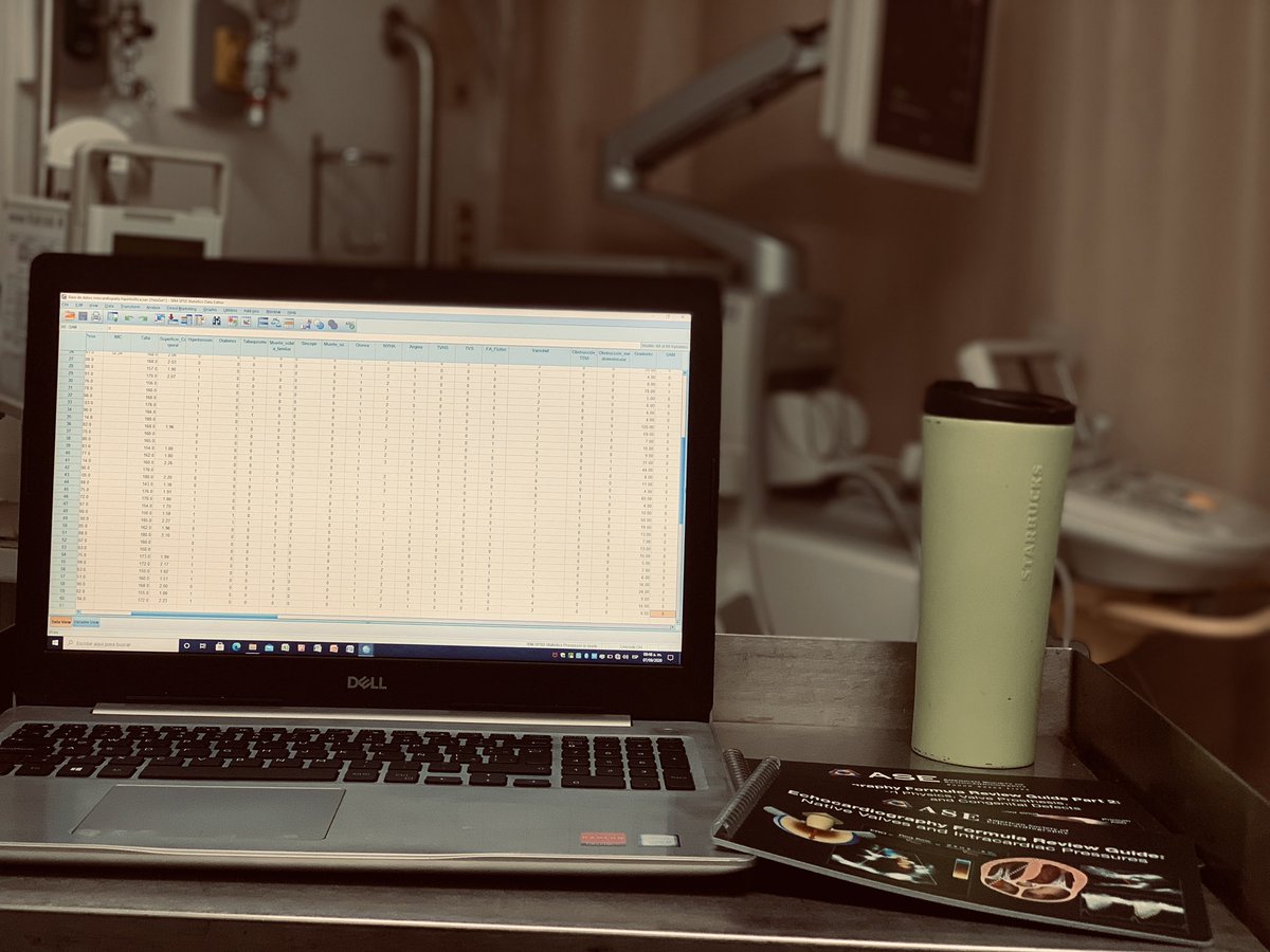 CyntiaMachain's tweet photo. Iniciando 🤓✍🏻 #echofirst #echolover #cardiology #cardiotwitter https://t.co/JL61qF3DED