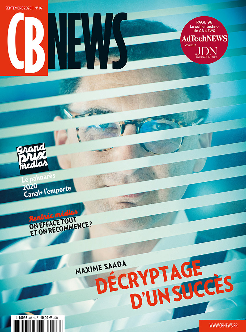 ThierryWojciak's tweet photo. Dans le n° de septembre de @CB_News, palmarès complet du 22ème Grand Prix des Médias qui a consacré le groupe @canalplus. Aussi, la Grande Interview de son patron, @maxsaada... #GPDM2020 https://t.co/rK8elZIj1B