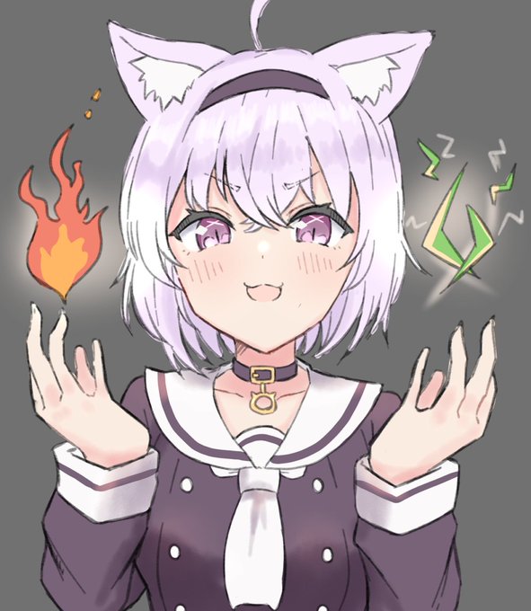 ファイヤーとサンダrrrrrrの力を入手したおかゆん
 #絵かゆ 