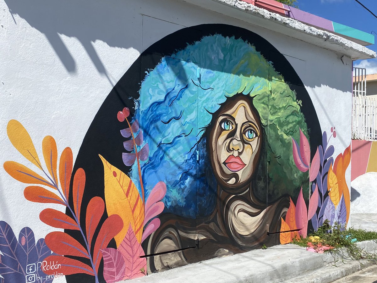 TATISANDIEGO's tweet photo. 📍ARTE URBANO, LAS PIEDRAS P.R.
#arte #arteurbano #mural #pintura #cascourbano #boricua #puertorico #PuertoRican #colores #art #StreetArt #apoyalolocal #paint #artist #urbanpaint #flag #hometown #city #citycolor #enjoy #lifeisgood #hiking #hiker #urbanhike https://t.co/slpXBW7ZIx