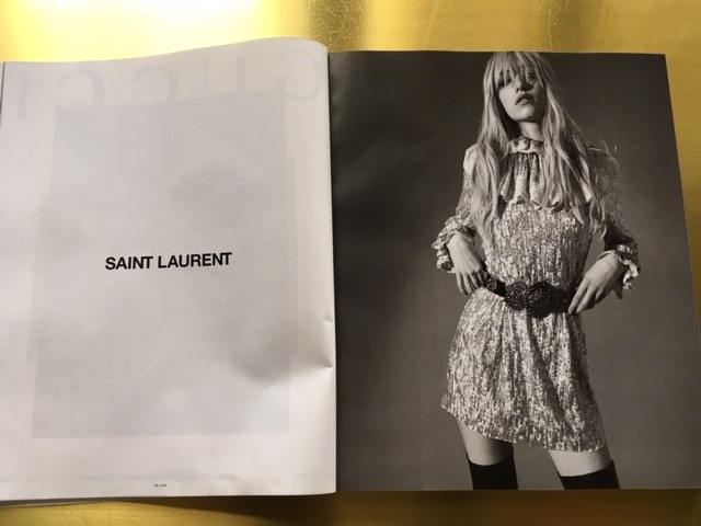 More of the same with  @YSL. You'd never know the world had changed completely.  @condenast  @voguemagazine  #VogueHope  #SeptemberIssue