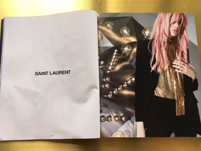 More of the same with  @YSL. You'd never know the world had changed completely.  @condenast  @voguemagazine  #VogueHope  #SeptemberIssue