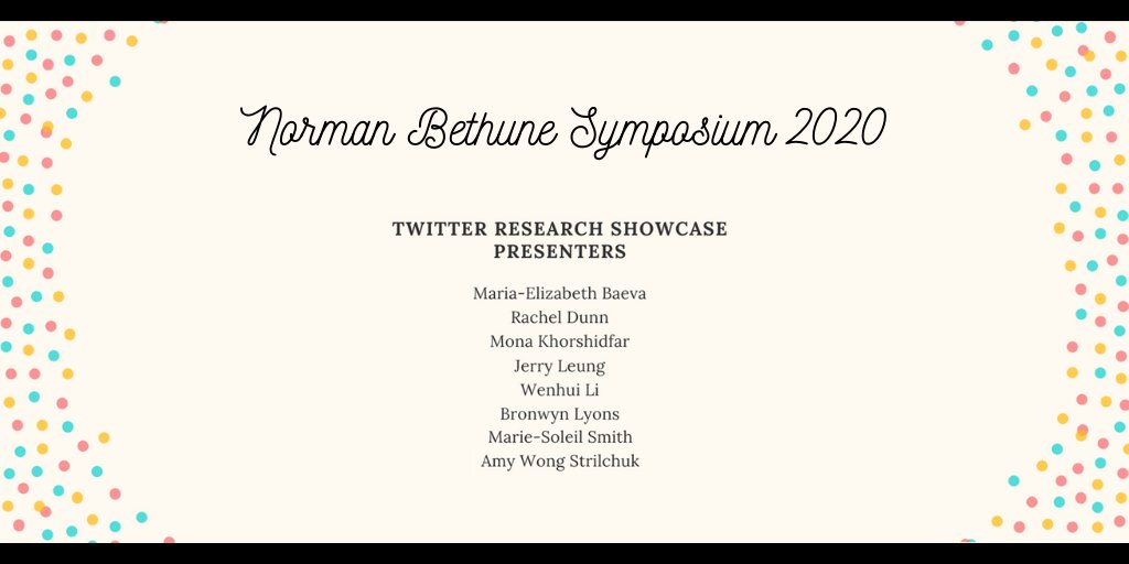CBR_UBC's tweet photo. T-2 days until our Norman Bethune Symposium!

Watch out for our Twitter Research Showcase, launching tomorrow. Participants will share their research in 4 - 6 #scicomm tweets, on topics like gene therapy, "designer platelets", &amp; more.

#CBR_ResearchShowcase #CBR_NBS2020 https://t.co/YVkgnOVuv0
