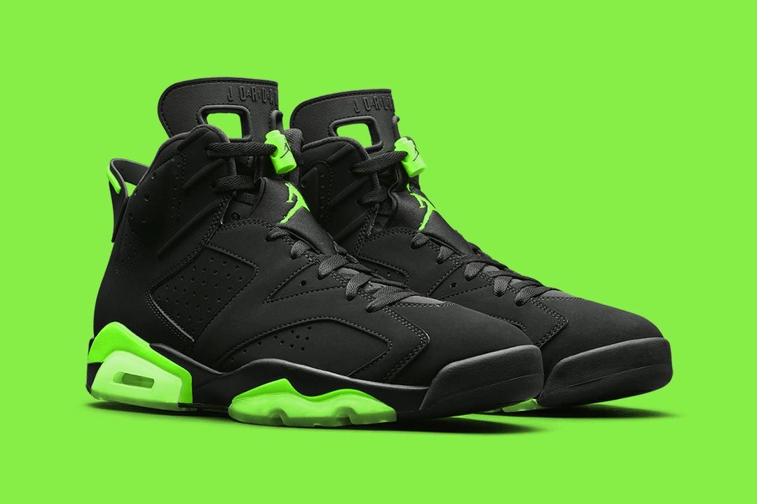 retro 7 electric green